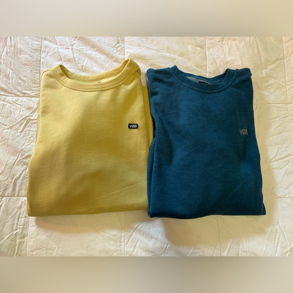 Vans Men’s Crewneck Pullover Sweatshirt Large - Picture 2 of 3